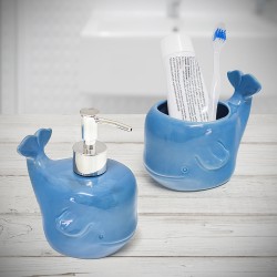Set da bagno 2 pezzi in ceramica - DEEP SEA by BALVI 2