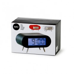 Sveglia digitale a batteria colore nero - BIPBIP by BALVI 2