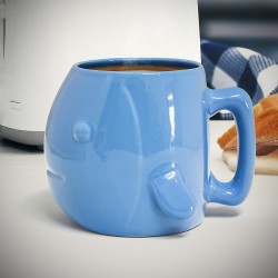 Tazza in ceramica colore azzurro a forma di pesce - AQUARIUM  by BALVI