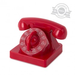 Timer manuale a forma di telefono colore rosso - RIIING by BALVI