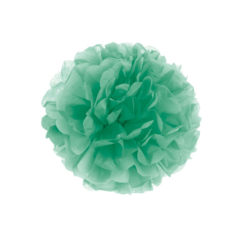 Fluffy in carta decorazione colore menta cm 30 - GIVI ITALIA