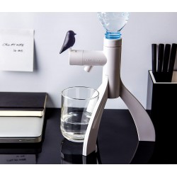 Dispenser con rubinetto per bottiglia d'acqua  - THIRSTY BIRD by QUALY 2