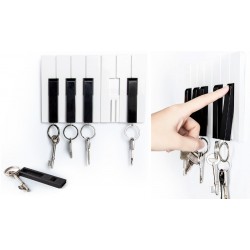 5 Portachiavi con supporto da parete a forma di piano - KEY PIANO by QUALY DESIGN 2