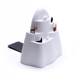 Fermalibri con 6 segnalibri animali del freddo - ICEBERG by QUALY DESIGN