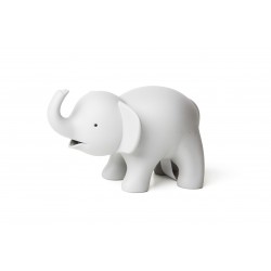 Dispenser nastro adesivo e porta graffette colore grigio - ELEPHANT by QUALY DESIGN 2