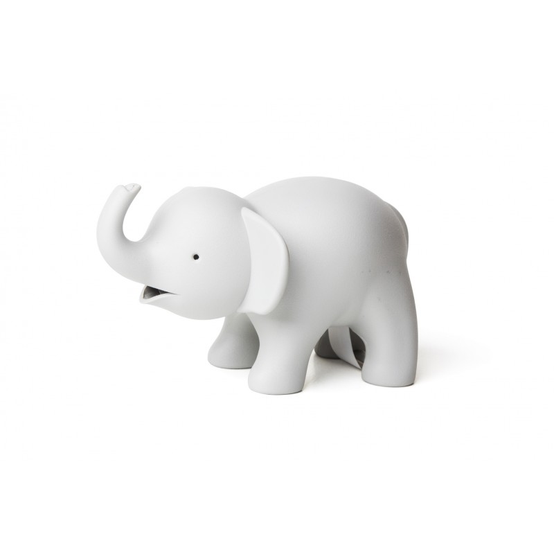 Dispenser nastro adesivo e porta graffette colore grigio - ELEPHANT by QUALY DESIGN