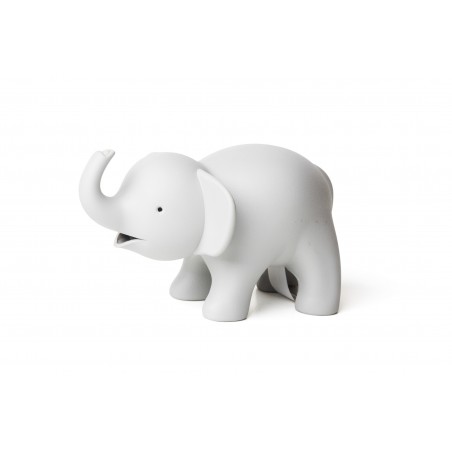 Dispenser nastro adesivo e porta graffette colore grigio - ELEPHANT by QUALY DESIGN