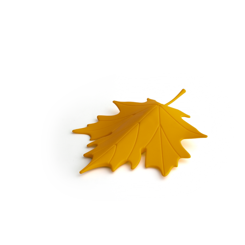 Fermaporta Foglia - AUTUMN by Qualy giallo