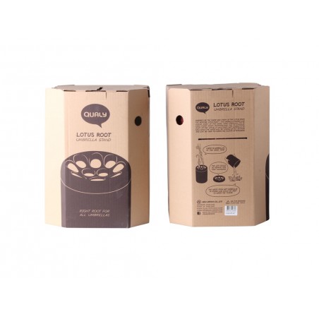Portaombrelli per 12 ombrelli in 3 varianti colore - LOTUS ROOT by QUALY