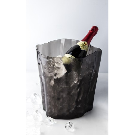 Contenitore multifunzione o secchiello per il ghiaccio - CRYSTAL FLOW BUCKET by QUALY