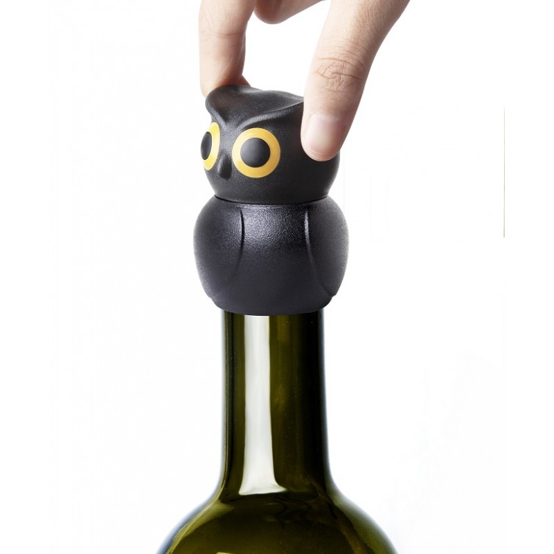 Tappo ermetico per bottiglia in 2 alternative colore - OWL by QUALY