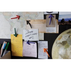 6 Calamite a forma di frecce colori assortiti - ARROW by QUALY 2