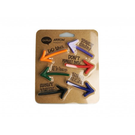 6 Calamite a forma di frecce colori assortiti - ARROW by QUALY