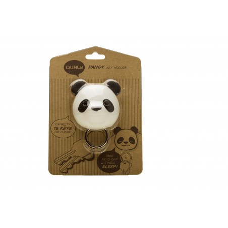 Gancio portachiavi da parete con movimento occhi - PANDA by QUALY DESIGN
