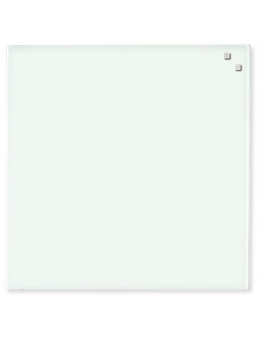 Lavagna magnetica in vetro cm 45x45 colore bianco - by NAGA