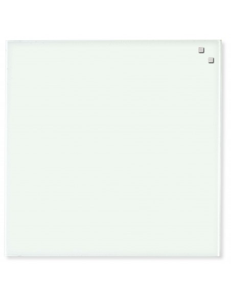 Lavagna magnetica in vetro cm 45x45 colore bianco - by NAGA
