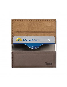 Porta carte di credito colore marrone - Hédoniste by Balvi 2
