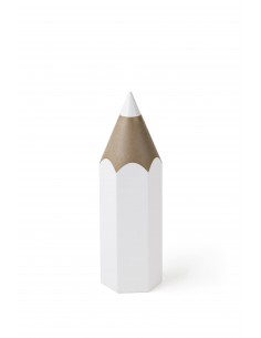 Contenitore per penne e matite colore bianco - DINSOR by QUALY DESIGN 2