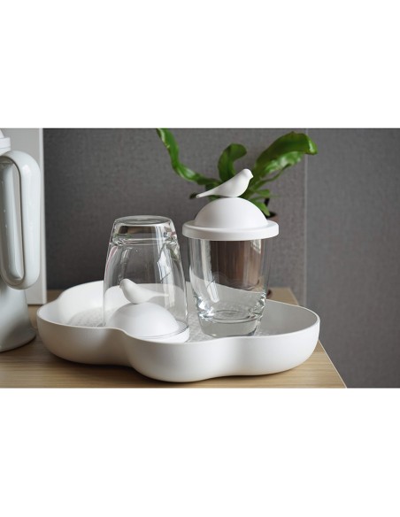 Tazza mug con coperchio uccellino - SPARROW MUG by Qualy Design