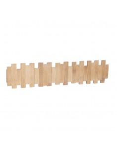 Appendino da parete richiudibile bamboo chiaro - PALISADE by Balvi 2