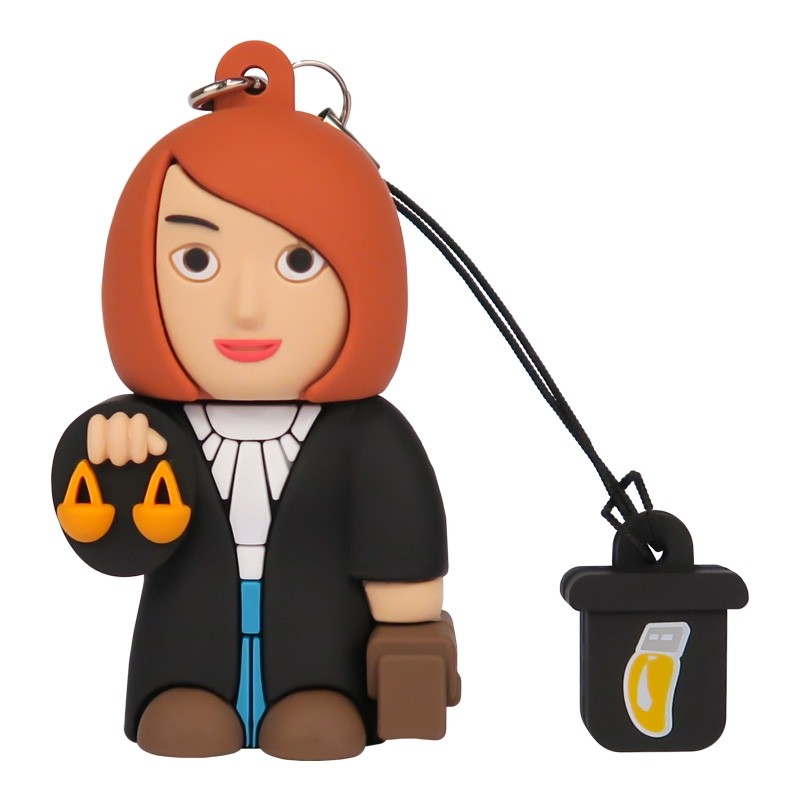 PENDRIVE AVVOCATO DONNA 8 GB - BY PROFESSIONAL USB