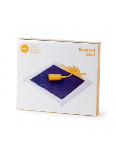 Portatovaglioli in metallo e silicone - MUSTARD SPILL by Balvi 2