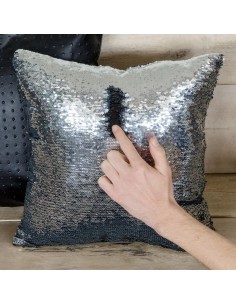 Cuscino con paillettes reversibili in 2 alternative colore - MAGIC by Balvi