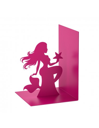 Fermalibri in metallo colore rosa - SIREN by Balvi