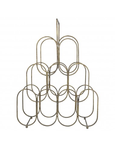 Portabottiglie in metallo h 56 cm - RADICATO by Rituali Domestici