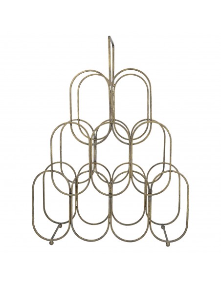 Portabottiglie in metallo h 56 cm - RADICATO by Rituali Domestici