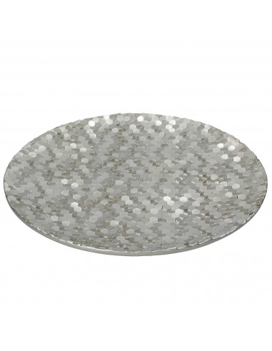 Vassoio decorativo in resina Ø 39 cm 2 alternative di colore - ESAGOROSO by Rituali Domestici