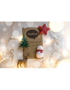 Set 4 magneti tema natalizio - WINTER WONDER by Qualy Design 2