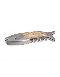 Cavatappi apribottiglie con scatola metallo - WILD SALMON by Balvi 2