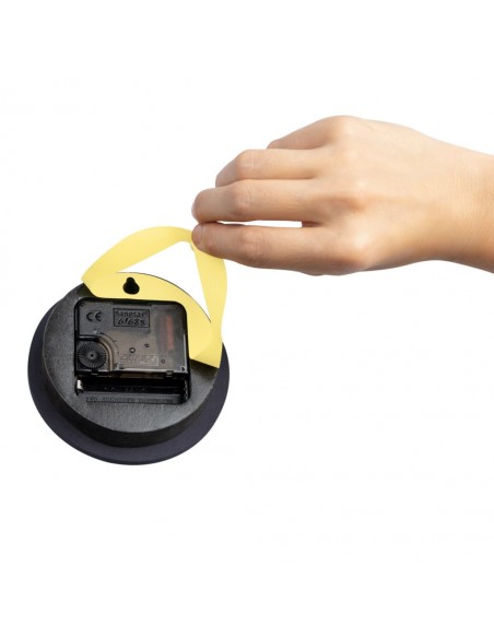 Orologio da parete nero adesivo diam. 100 cm - MOMENTUM by Balvi