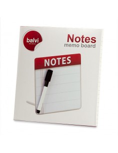 Piccola lavagna magnetica con pennarello e cancellino - NOTES by Balvi 2