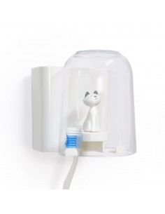 Porta spazzolini da denti in abs da parete - KITTY by Balvi 2