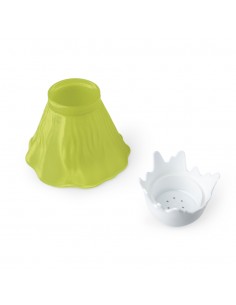 Pulisci microonde in plastica colore verde - VOLCANO by Balvi 2