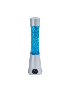 Lampada lava e altoparlante Bluetooth h 42 cm - GLITTER by Balvi