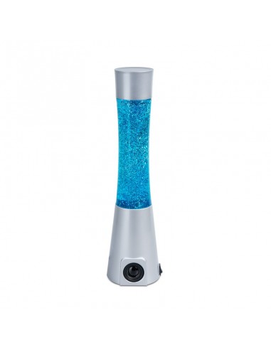 Lampada lava e altoparlante Bluetooth h 42 cm - GLITTER by Balvi