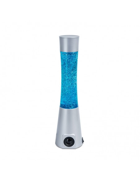 Lampada lava e altoparlante Bluetooth h 42 cm - GLITTER by Balvi