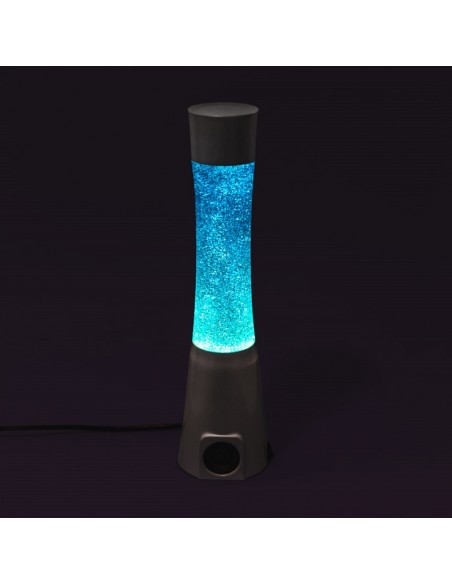 Lampada lava e altoparlante Bluetooth h 42 cm - GLITTER by Balvi