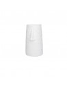 Vaso in terracotta colore bianco h 30 cm - NASONE by Rituali Domestici