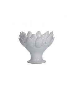 Vaso ciotola decorativa pumo in terracotta bianca - ANIMA by Rituali Domestici