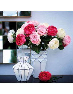 Rosa artificiale real touch colore rosa h 51 cm - FIORILE by Rituali Domestici 2