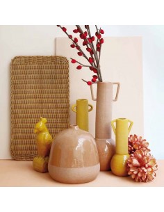 Vaso anfora decorativa ceramica terra di siena h 25 cm - FRIDA by Rituali Domestici 2