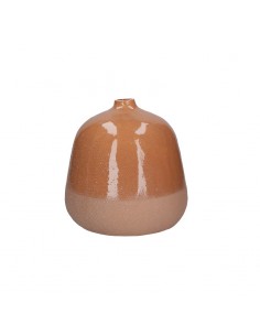 Vaso anfora decorativa ceramica terra di siena h 25 cm - FRIDA by Rituali Domestici