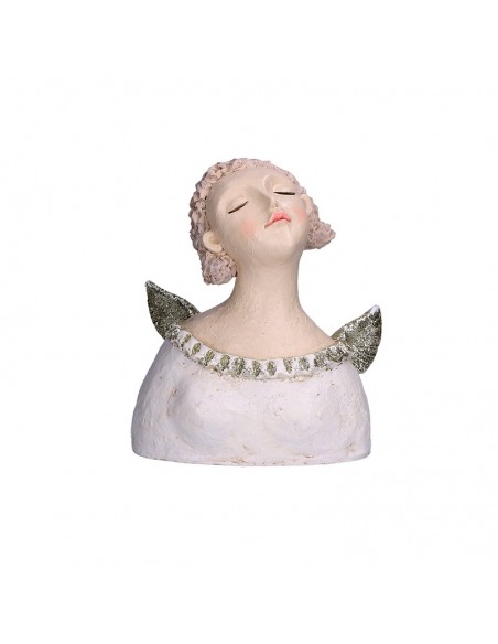 Busto di angelo in resina h 27 cm - GRETA by Rituali Domestici