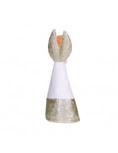 Statua angelo in resina con abito bianco h 36 cm - GRETA L by Rituali Domestici 2
