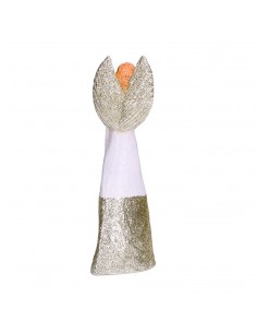Statua angelo in resina con abito bianco h 27 cm - GRETA S by Rituali Domestici 2