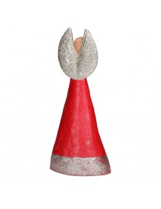 Statua angelo in resina con abito rosso h 40 cm - GRETA XL by Rituali Domestici 2